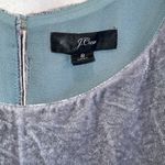 J.Crew Shirt Womens 8 Sage green Tank Top Crushed Velvet Cropped Scoop Neck Photo 1
