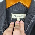 Madewell  Denim Hilltop Shirt in Lunar Wash Size Xxsmall Photo 5