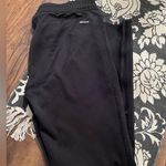 Adidas  leggings pants 3 stripe black on black climacool zipper Photo 7