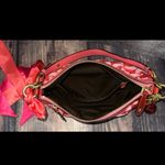 Coach PINK Y2K vintage shoulder Demi satin Canvas baguette Photo 10