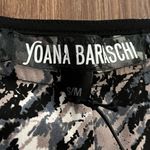 Yoana Baraschi NWT Boxy Fit Poncho Chiffon Top in Abstract Pearl Grey | S/M Photo 5