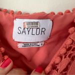 Saylor  Louisa MIDI Lace Dress in Coral Size Small EUC Photo 6