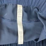 Lululemon Blue On The Fly Athletic Cropped Side Stripe Sport Pants 6 Photo 5