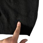 In Charge Vintage Sequin Flower Black Purple Sweater Pullover Womens Size Med Photo 11