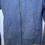 Lululemon Scuba Hoodie Light Cotton Fleece Heathered Speckled True Navy 2 Photo 3