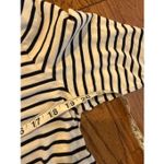 Loft  Vintage soft striped crewneck top size large Photo 7