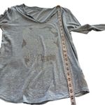 Zadig & Voltaire NWT  Long Sleeve Bedazzled skull top grey Gray size Small Photo 11