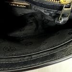 Tory Burch Black Robinson Perforated Diamond Chain Shoulder bag Photo 6