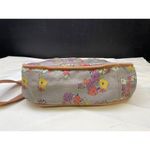 Fossil  Womens Floral Canvas Leather Vintage Crossbody Messenger Bag SKU 6572 Photo 3