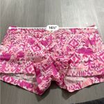 Lilly Pulitzer Liana Mid Rise Shorts in Tons of Fun Magenta Sz 6 Photo 11