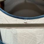 Blue and White Floral Tank Top NWOT Size XL Photo 1