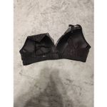 Knix Lace Deep V Bralette Size M Medium Black Bra Photo 1