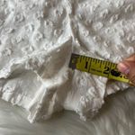 Madewell  White Off the Shoulder Swiss Dot Shorts Romper Size Small Photo 7