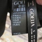 Goelia Asymmetrical Sleeve Knit Mini Dress Black Small 4 NWT Photo 6