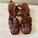 Free People  Pacific Platform Fisherman Sandal Size 8 Photo 1