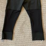 Adidas by Stella McCartney Black Capri Zip Up Leggings Photo 7