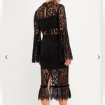 Endless Rose  Long-Sleeved Lace Midi Dress Photo 9