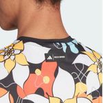 Adidas NWT  x Rich Mnisi  Pride Cropped 3-Stripe Training Tee XL Photo 2