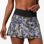 Lululemon Pace Rival Skirt (Tall) *No Panels 15" Floral Metropolis Multi / Black Photo 0