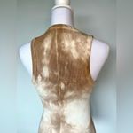 Organic Cotton Racerback Tank | EUC | Size XS | Neutral Tye Dye Photo 3