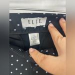 Elle  black and white polkadot women's pants size 4‎ Photo 1