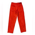 Everlane  Way High Jeans Straight Leg High Rise Red Dyed Womens 28 Tall Photo 1