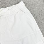 Loft Ann Taylor Cotton Canvas Chino Shorts White Size 4 Photo 2