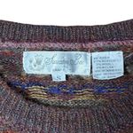 Woolrich Sweater Bee Wool Blend Colorful Crewneck Vintage Sweater Vest Women size Small Photo 12