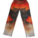 Romeo + Juliet Couture High Rise Floral Abstract Print Pants Size S Art to Wear Photo 0
