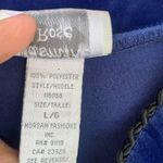 Vintage Jasmine Rose Glamorous Robe 1164 Blue Size L Photo 3