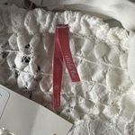 Francesca’s Dina Be Ivory Lace Bralette Size XS Photo 4