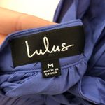 Lulus Magical Movement Periwinkle Blue Wrap Maxi Dress Size S Photo 8