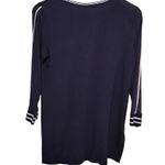 Donna Karan Sleepwear Navy Blue Sleep Top, Small Photo 1