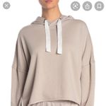 Betsey Johnson  Size XL Raw Edge Cropped‎ Hooded Sweatshirt Photo 0