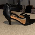 Style & Co . Black Ankle Strap Heels Photo 2