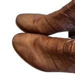 Josef Seibel Bonnie Ankle Booties Cage Cutout Brown Heel Leather Size 39 Women's Photo 8