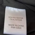 Lovers + Friends Women's Black Ruched Short Sleeve Open Back Bodysuit Top XS Photo 4