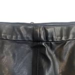 BLANK NYC  Black Vegan Leather 21" Pull On Pencil Straight Skirt Women SZ 6 Photo 7