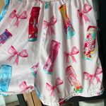 Sheshow Alani Nu Pajamas shorts bows coquette girly satin silky pjs Photo 8