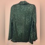 Show Me Your Mumu  Women's Dance Sequins Blazer in emerald green Size S‎ Photo 8