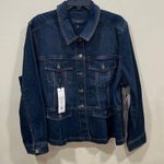 NWT Liverpool Los Angeles size 3X women’s Alfie Denim Jacket blue Photo 0