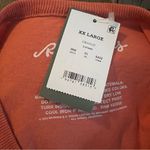 The Rolling Stones  Cut Off Shirt Womens XXL Peach Concert Rock Cotton Short Sleeve Photo 4