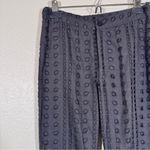 Anna Sui  Black Eyelet Lace Trouser Dress Pants Womens 6 Whimsigoth Preppy Fall Photo 8