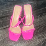 Circus by Sam Edelman  Hot Pink Heeled Sandals Photo 0