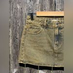 PacSun  Tint Mid Rise Denim Micro Mini Skirt NWT Photo 3
