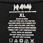 Def Leppard On Through The Night Album Rock Band Tee XL Photo 3