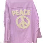 Davi & Dani Boho Raglan Sleeve Button Up Boho Jacket Cotton Embroidered Quilted Patchwork Shacket Photo 0