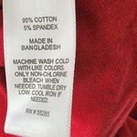 EXPRESS New Without Tags  3/4 Sleeve Peplum Shirt Dark Red Size XS Photo 3