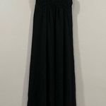 Leon Max Black Silk Sleeveless Maxi Dress Large L Photo 3