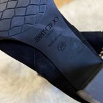 Jimmy Choo  suede style black booties studded size 38.5 Photo 3